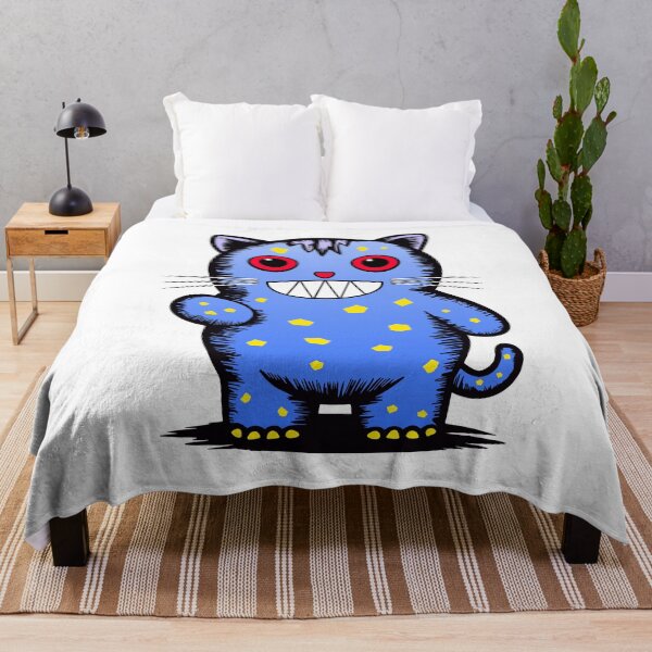 Item preview, Blue cat designed and sold by QuanntixArt.