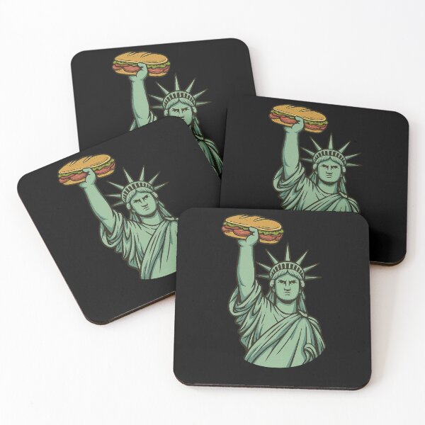 Item preview, Statue of Liberty Salami Sandwich Guy Stand for Freedom  designed and sold by The Junto Shop.