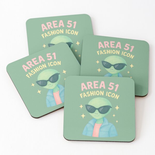 Item preview, Area 51 Fashion Icon – Cute Pastel Alien Sweet and Spooky Pastel Goth Design designed and sold by baggycatsworld.