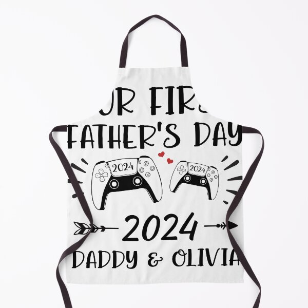 Item preview, Our First Father’s Day 2024 – Gamer Dad and Baby Matching Design designed and sold by yolimok.
