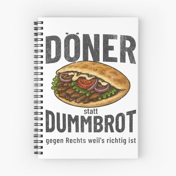 Item preview, Döner instead of DUMMBROT – Political statement against the shift to the right designed and sold by VariousGoodies.