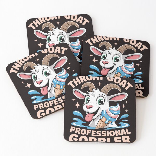 Item preview, Embarrassing Throat Goat Inappropriate Adult Humor designed and sold by sheenmi.