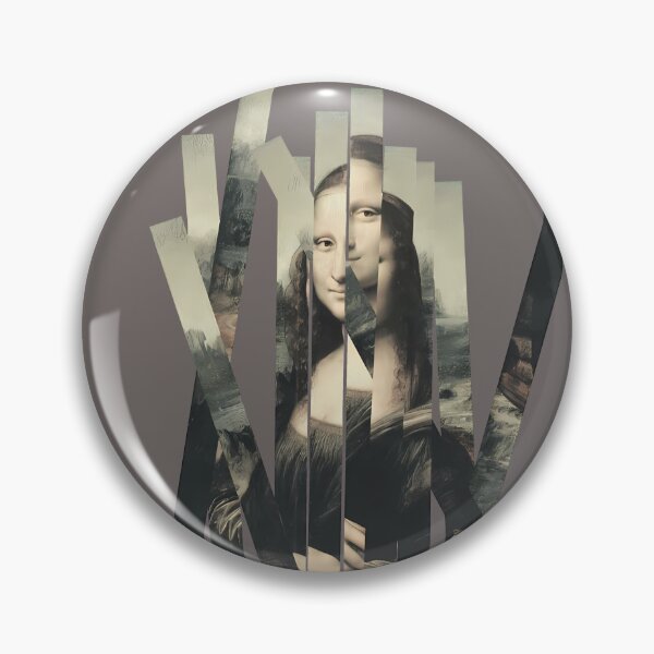 Item preview, Fractured Mona Lisa designed and sold by SAsi666.