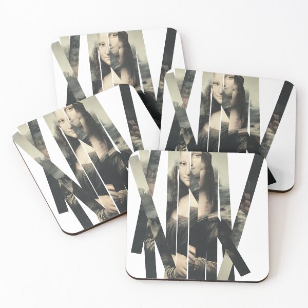 Item preview, Fractured Mona Lisa designed and sold by SAsi666.