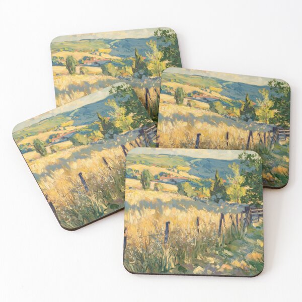 Item preview, Sunlit Fields of the Loire Valley – Impressionism French Countryside designed and sold by CARRAANN.