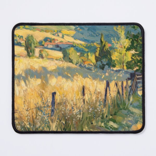 Item preview, Sunlit Fields of the Loire Valley – Impressionism French Countryside designed and sold by CARRAANN.