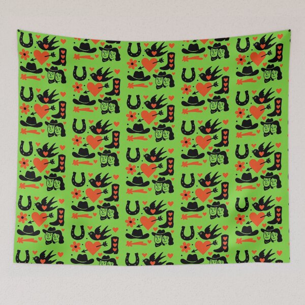 Item preview, Rodeo Sweetheart Folk Art designed and sold by zzz888.