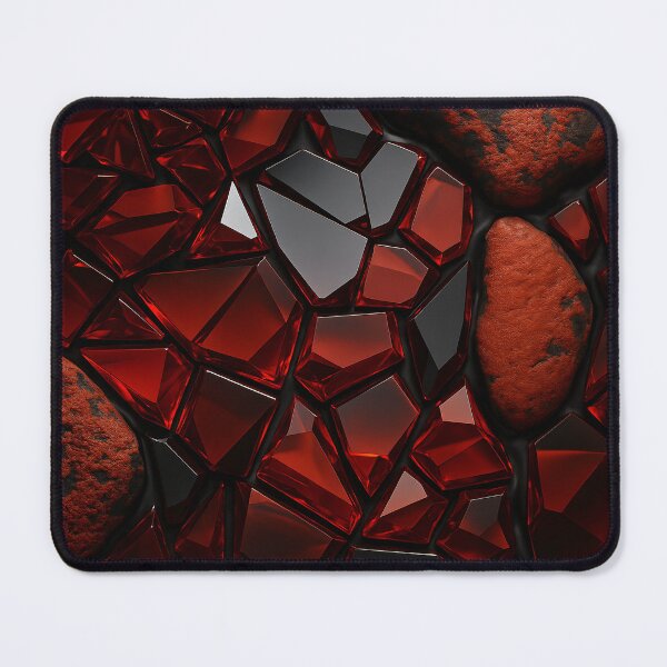 Item preview, Crimson Shards designed and sold by Kaleidoscope Print.