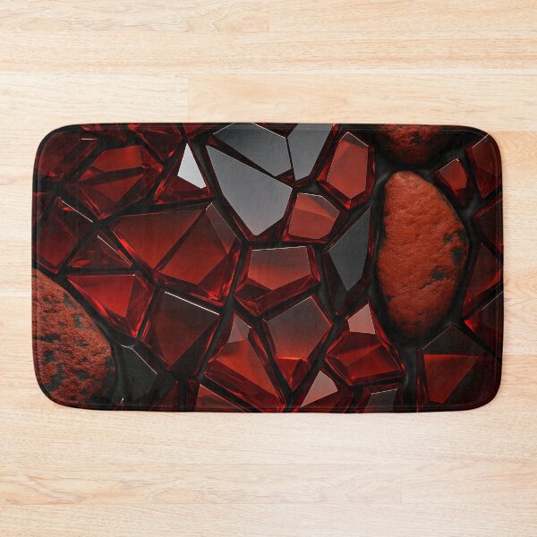 Item preview, Crimson Shards designed and sold by Kaleidoscope Print.