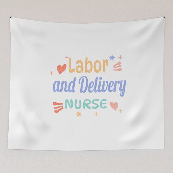 Item preview, Labor and Delivery Nurse designed and sold by mer-ONE.