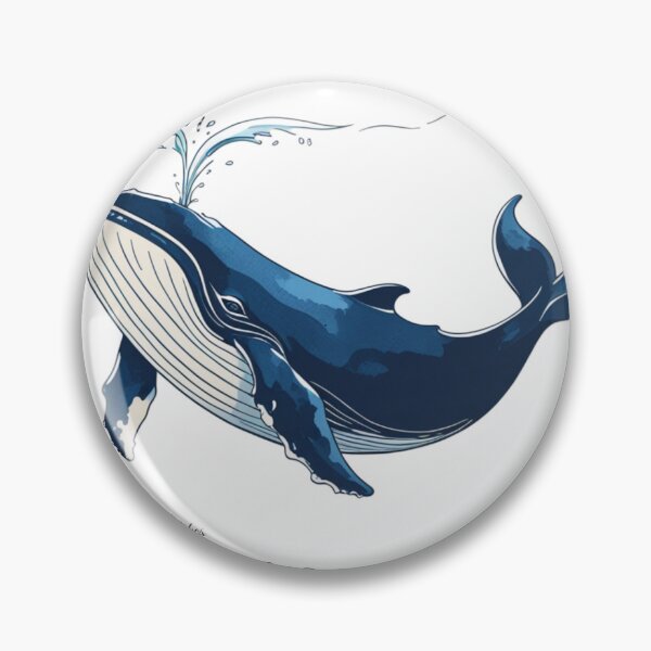 Artikelvorschau, Majestätischer Wal – Ocean Vibes Art entworfen und verkauft von Ommash.