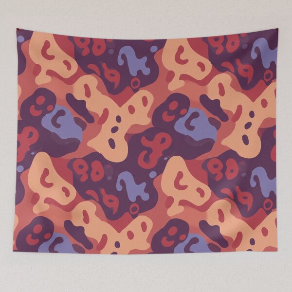 Item preview, Retro Amoeba designed and sold by MySignatureItems.