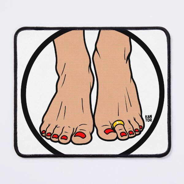 Item preview, Feet Badge designed and sold by SolefulStickers.