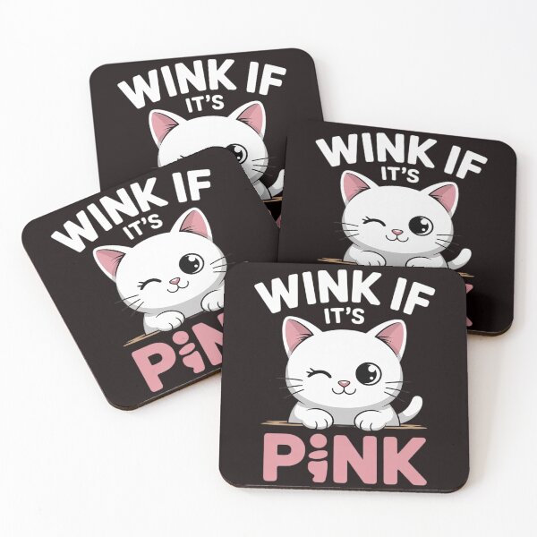 Item preview, Adult Humor Cute Cat Cool Pink Shocker Dirty Sex Quote designed and sold by sheenmi.