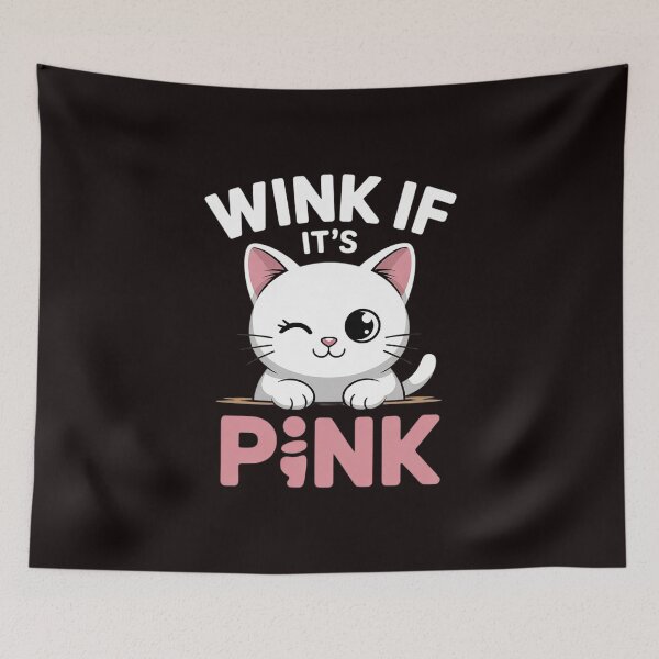 Item preview, Adult Humor Cute Cat Cool Pink Shocker Dirty Sex Quote designed and sold by sheenmi.