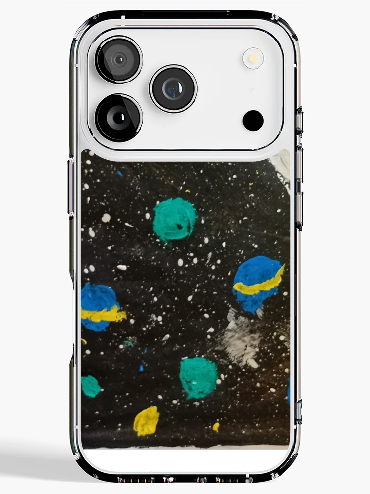 Thumbnail 1 von 5, iPhone-Hülle, Planets in the Night Sky designt und verkauft von Ranabgartwork.