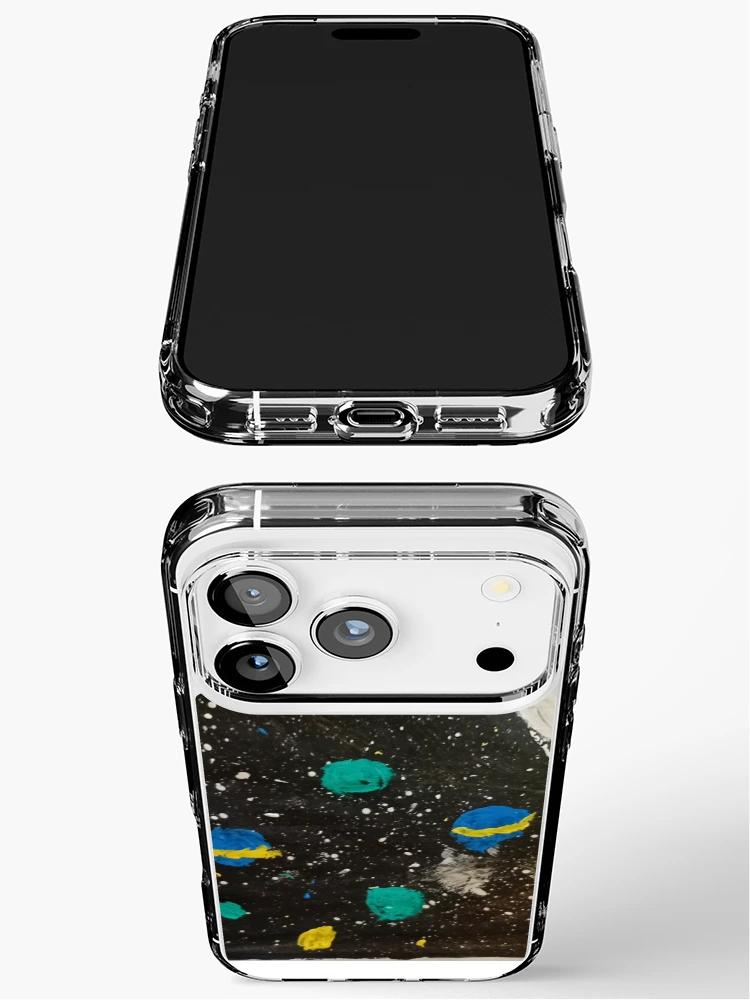 Thumbnail 3 von 5, iPhone-Hülle, Planets in the Night Sky designt und verkauft von Ranabgartwork.