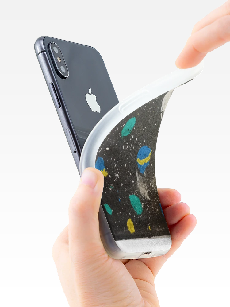 Thumbnail 4 von 5, iPhone-Hülle, Planets in the Night Sky designt und verkauft von Ranabgartwork.