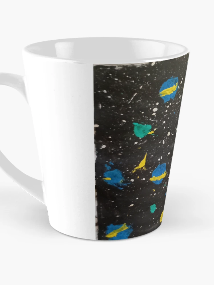 Thumbnail 3 von 4, Kaffeebecher, Planets in the Night Sky designt und verkauft von Ranabgartwork.