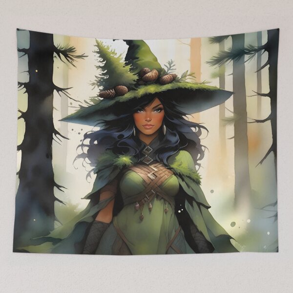 Item preview, Grovewitch, Guardian of Nature’s Breath designed and sold by ZipperDragon88.