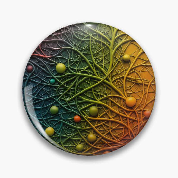 Item preview, Colorful Neural Web designed and sold by Kaleidoscope Print.