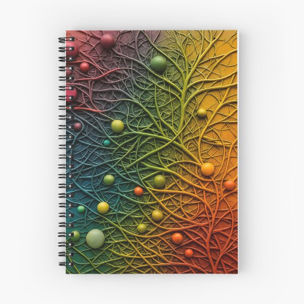 Item preview, Colorful Neural Web designed and sold by Kaleidoscope Print.