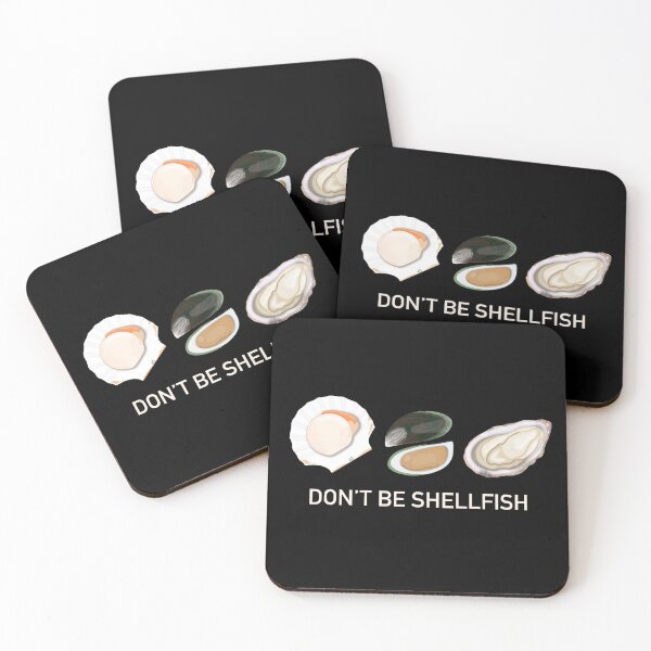 Item preview, Don’t be Shellfish designed and sold by Chomp-on-this.
