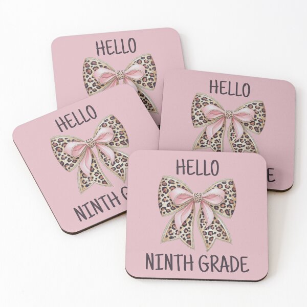Item preview, Hello Ninth Grade Cute Bow designed and sold by Viikis.