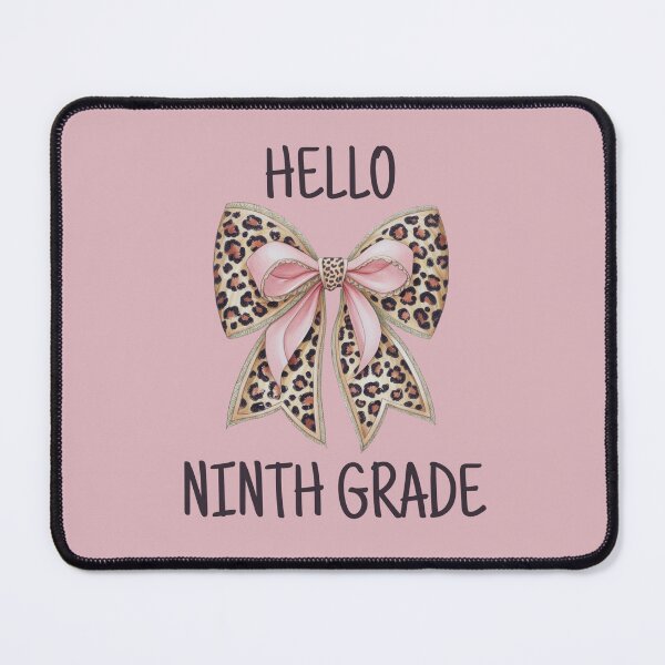 Item preview, Hello Ninth Grade Cute Bow designed and sold by Viikis.