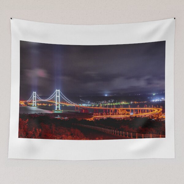Item preview, Muroran's Night Sonata: Hakucho Bridge Illumination - Hokkaido, Japan designed and sold by Yamato-Spirits.