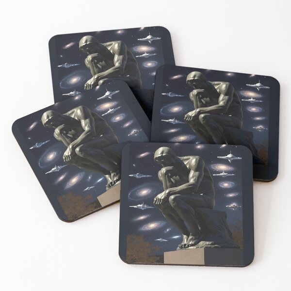 Item preview, The Cosmic Thinker Space Art Philosophy designed and sold by OneMillionSpot.