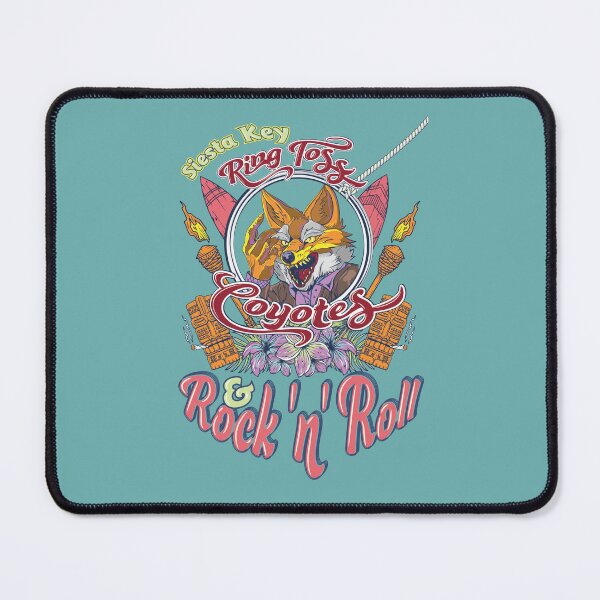 Item preview, Siesta Key Coyotes Ring Toss & Rock 'n' Roll – Tiki Bar Live Music Art designed and sold by Siesta Key Music Scene.