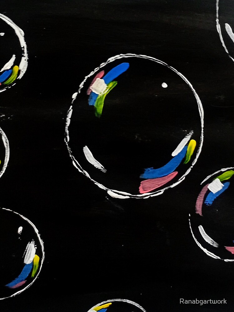 Thumbnail 4 of 4, Samsung Galaxy Phone Case, Floating Bubbles designed and sold by Ranabgartwork.