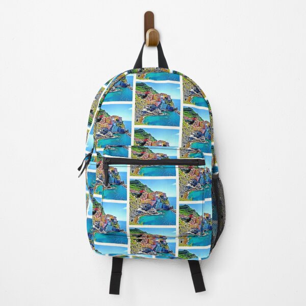 Item preview, Cliffside Dreams: Manarola’s Colors designed and sold by Health And Fitness Posts e-Store.