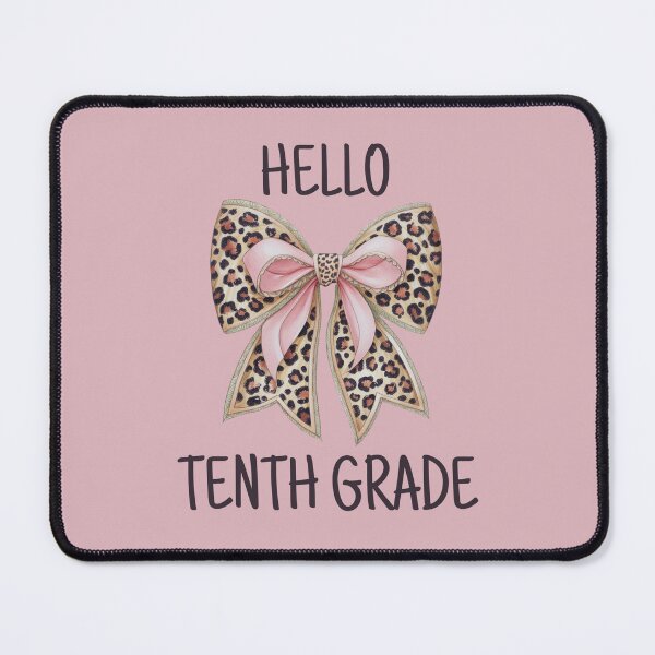 Item preview, Hello Tenth Grade Cute Bow designed and sold by Viikis.