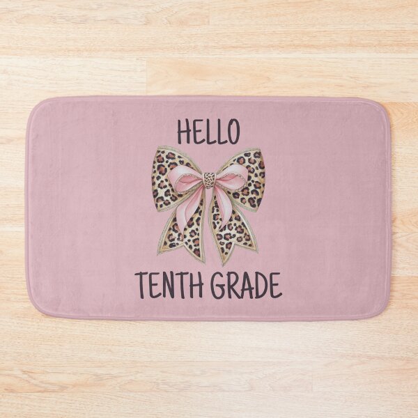 Item preview, Hello Tenth Grade Cute Bow designed and sold by Viikis.