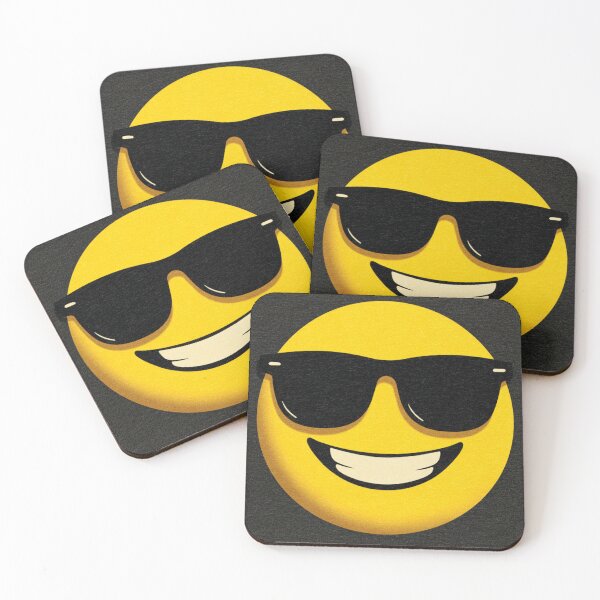 Item preview, Cool Smiley Face with Sunglasses designed and sold by MagicOfPrint.