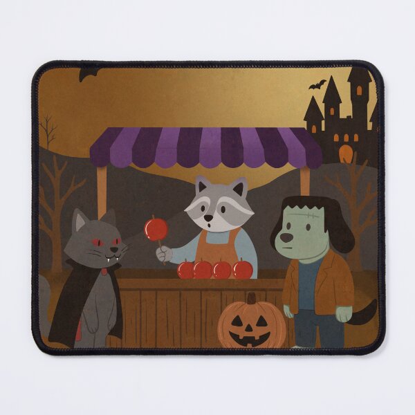Item preview, Monster Halloween Market Night designed and sold by ellealsopaints.