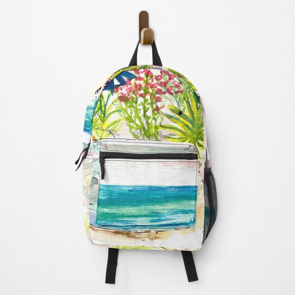 Item preview, Boat under Agaves at a Mediterranean Beach Morning of Ferragosto designed and sold by artshop77.