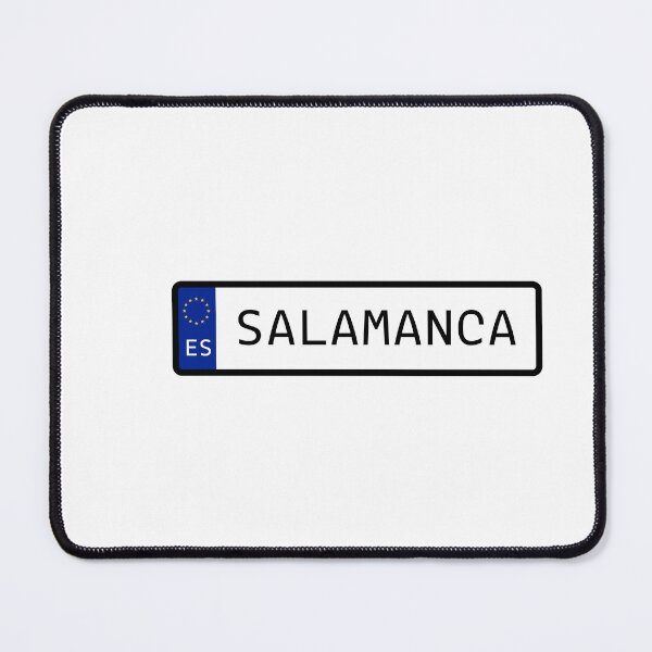 Item preview, Salamanca Spain Number Plate designed and sold by PatchMerch.