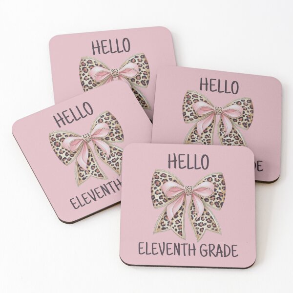 Item preview, Hello Eleventh Grade Cute Bow designed and sold by Viikis.