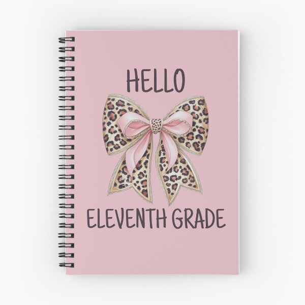 Item preview, Hello Eleventh Grade Cute Bow designed and sold by Viikis.