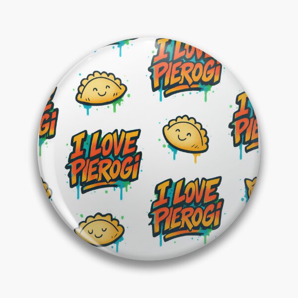 Item preview, I Love Pierogi – Pattern Edition designed and sold by FunnySignalStudio.