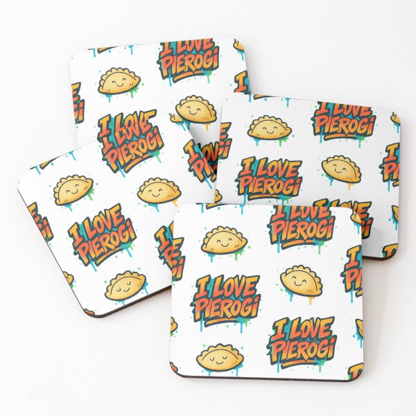 Item preview, I Love Pierogi – Pattern Edition designed and sold by FunnySignalStudio.
