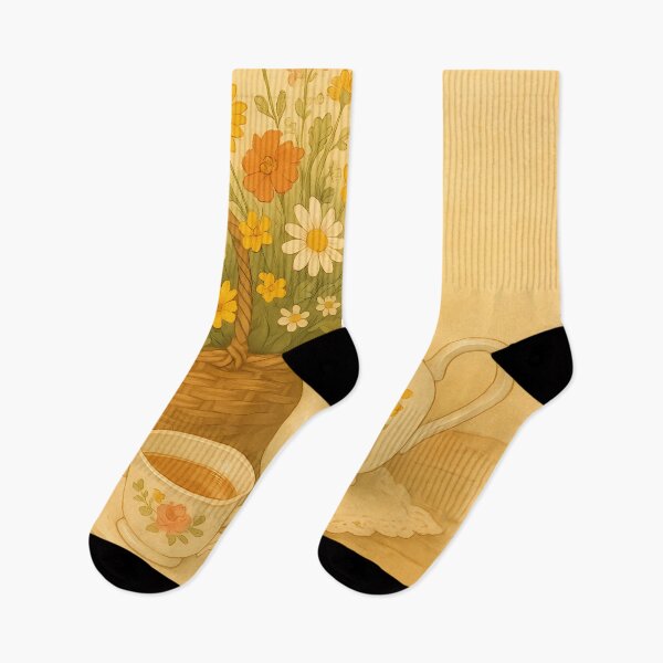 Item preview, Wildflower Tea Time designed and sold by Cottage Core Ultimate.