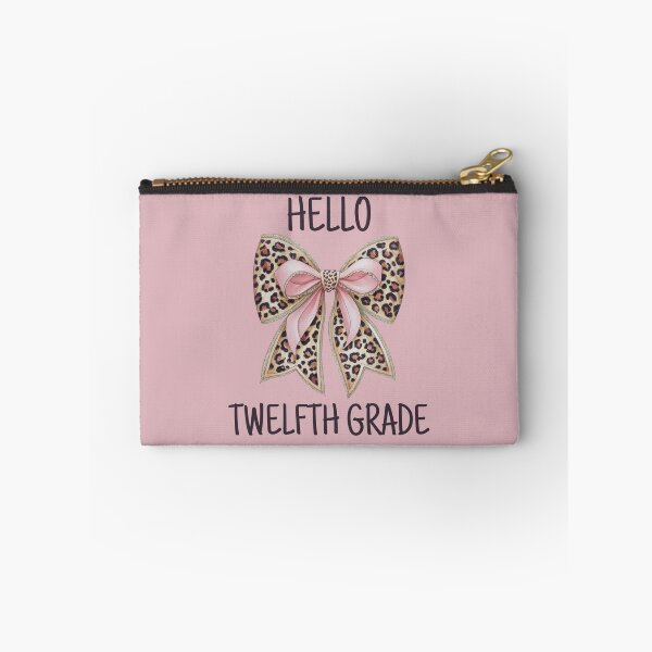 Item preview, Hello Twelfth Grade Cute Bow designed and sold by Viikis.