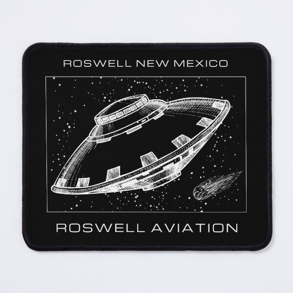 Item preview, Roswell Aviation New Mexico Alien UFO designed and sold by TeeJungleStudio.