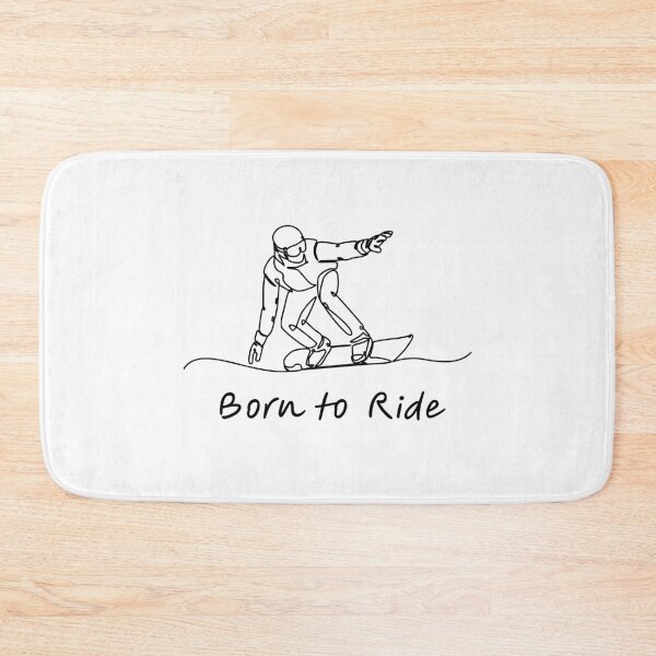Item preview, Born to Ride - Black | JAPOW Japan Powder Snow Snowboard Sticker designed and sold by PawaPotto.