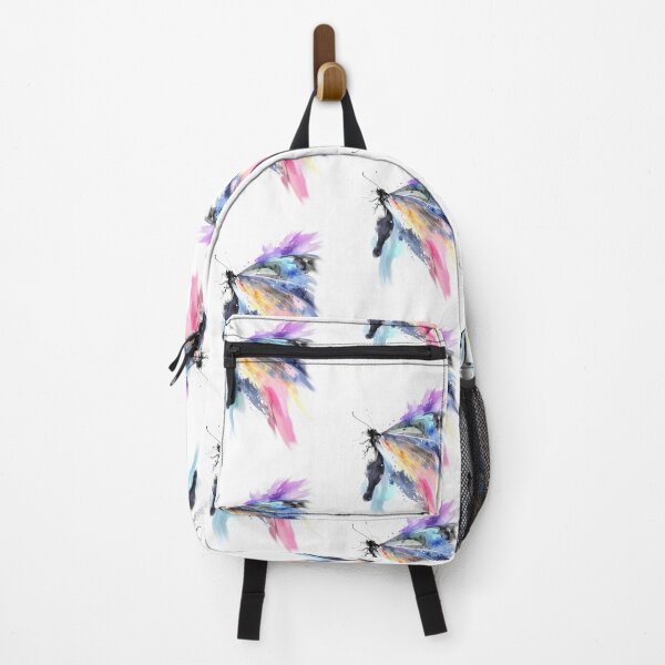 Item preview, Abstract watercolor butterfly bright colors designed and sold by LiskoDesign.