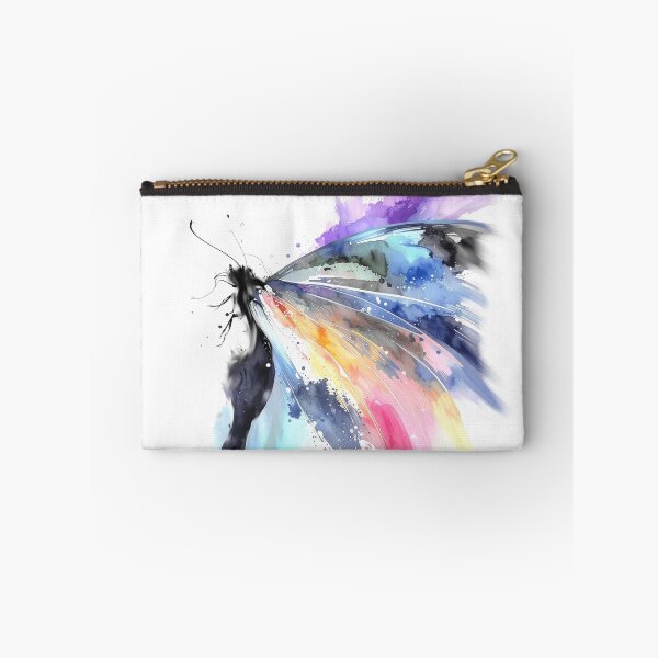 Item preview, Abstract watercolor butterfly bright colors designed and sold by LiskoDesign.